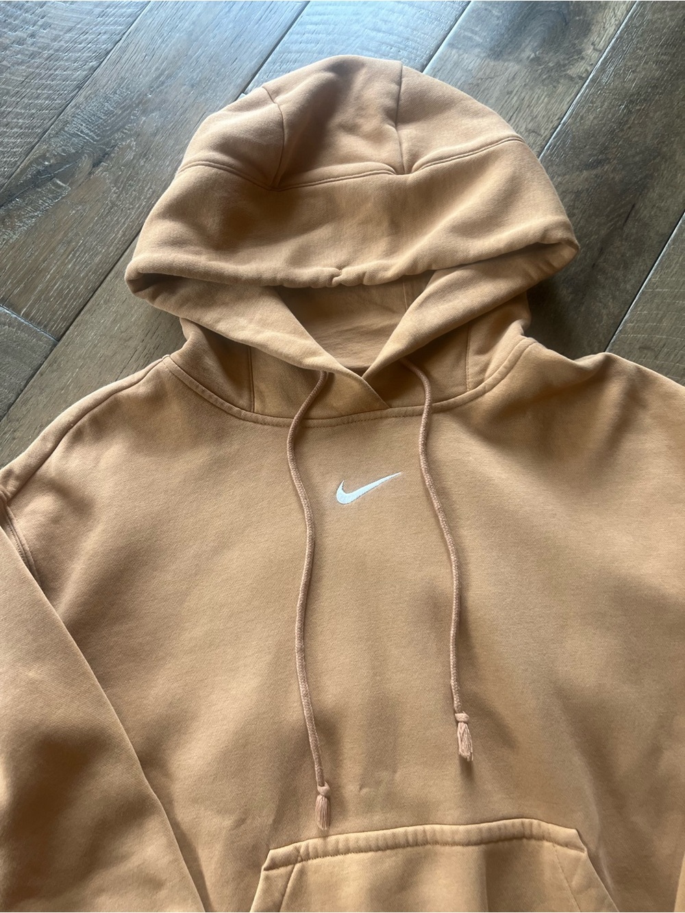 Nike Caramel Hooded Sweatshirt - Picture 2 of 4